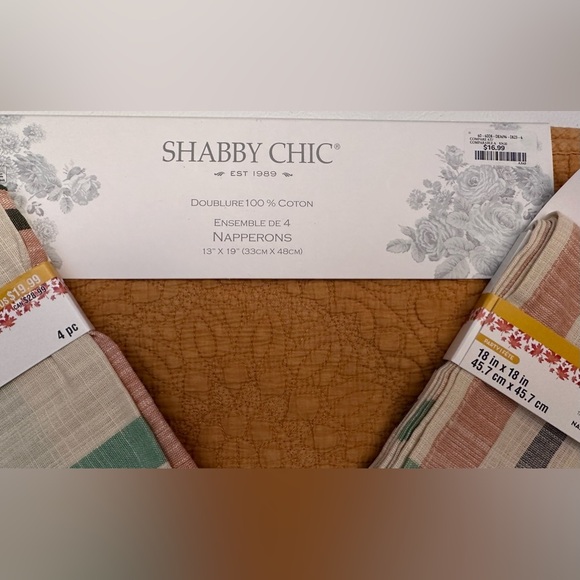 🍁 NEW Cotton placemats and napkins set for thanksgiving - Picture 2 of 15